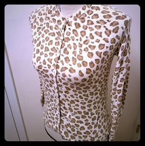 Old Navy Leopard print cardigans